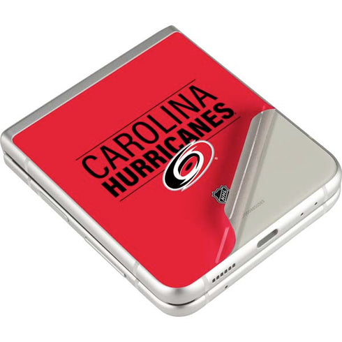 NHL Carolina Hurricanes Lineup Galaxy Z Flip3 5G Skin
