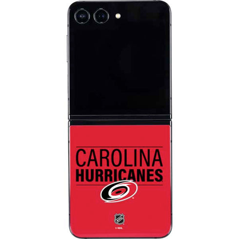 NHL Carolina Hurricanes Lineup Galaxy Z Flip5 5G Skin