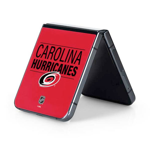 NHL Carolina Hurricanes Lineup Galaxy Z Flip5 5G Skin