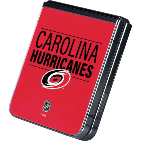 NHL Carolina Hurricanes Lineup Galaxy Z Flip5 5G Skin
