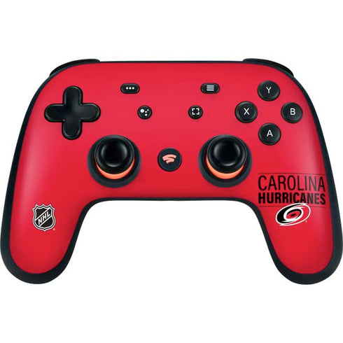 NHL Carolina Hurricanes Lineup Google Stadia Controller Skin