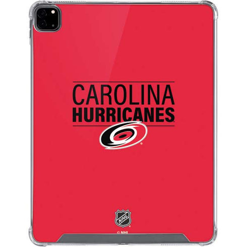 NHL Carolina Hurricanes Lineup iPad Pro 12.9in (2020) Clear Case