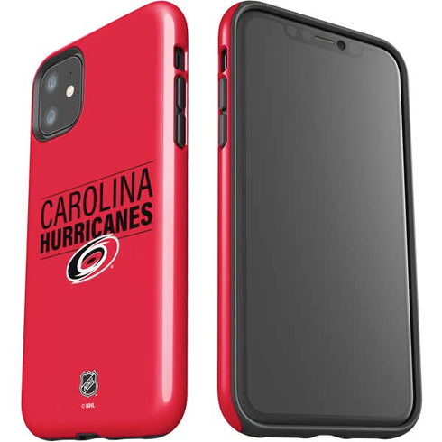 NHL Carolina Hurricanes Lineup iPhone 11 Impact Case