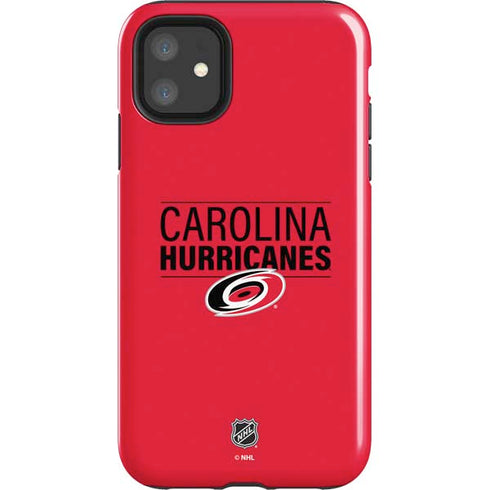 NHL Carolina Hurricanes Lineup iPhone 11 Impact Case