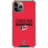 NHL Carolina Hurricanes Lineup iPhone 11 Pro Max Clear Case