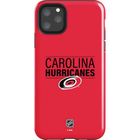 NHL Carolina Hurricanes Lineup iPhone 11 Pro Max Impact Case