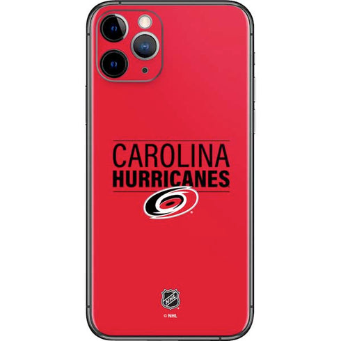 NHL Carolina Hurricanes Lineup iPhone 11 Pro Skin