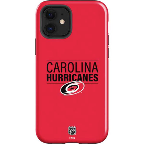NHL Carolina Hurricanes Lineup iPhone 12 Impact Case