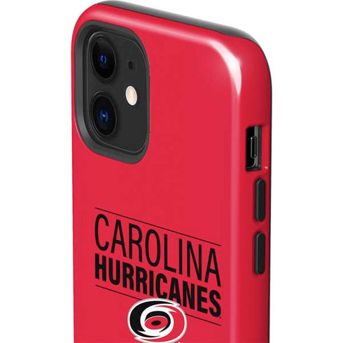 NHL Carolina Hurricanes Lineup iPhone 12 Impact Case