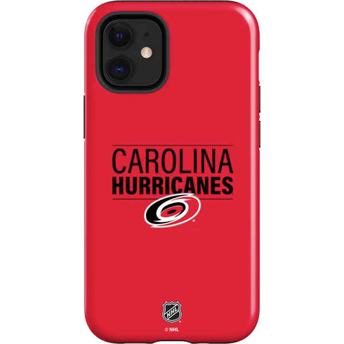 NHL Carolina Hurricanes Lineup iPhone 12 Mini Impact Case
