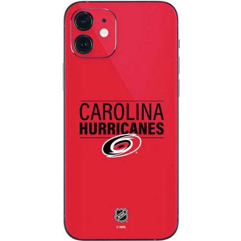 NHL Carolina Hurricanes Lineup iPhone 12 Mini Skin