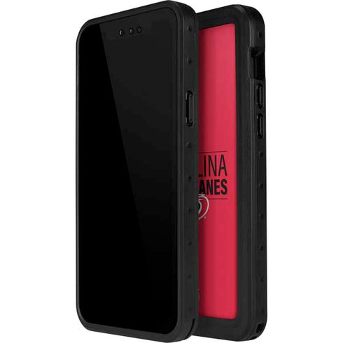 NHL Carolina Hurricanes Lineup iPhone 12 Mini Waterproof Case