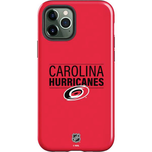 NHL Carolina Hurricanes Lineup iPhone 12 Pro Impact Case