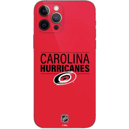 NHL Carolina Hurricanes Lineup iPhone 12 Pro Skin