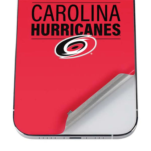 NHL Carolina Hurricanes Lineup iPhone 12 Pro Skin