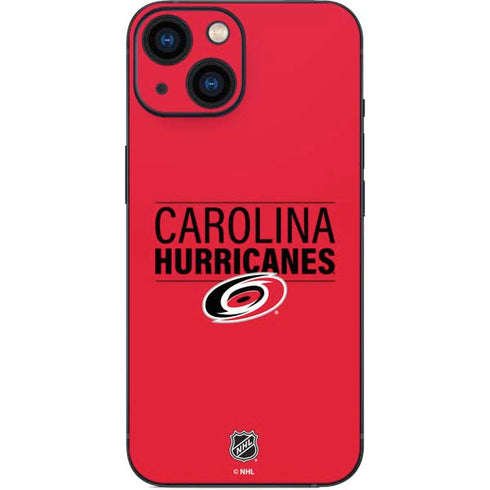 NHL Carolina Hurricanes Lineup iPhone 13 Mini Skin