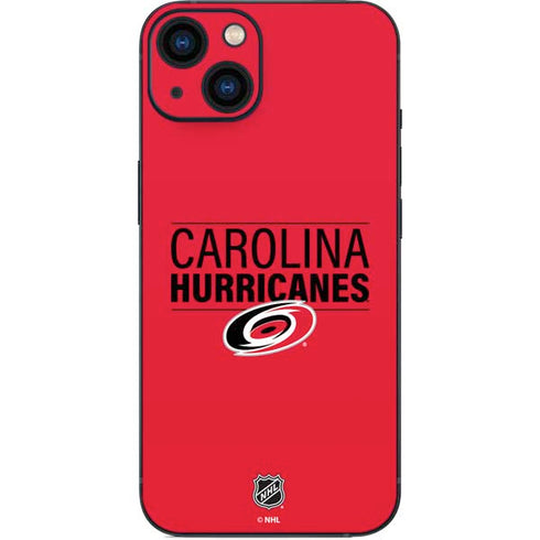 NHL Carolina Hurricanes Lineup iPhone 13 Skin
