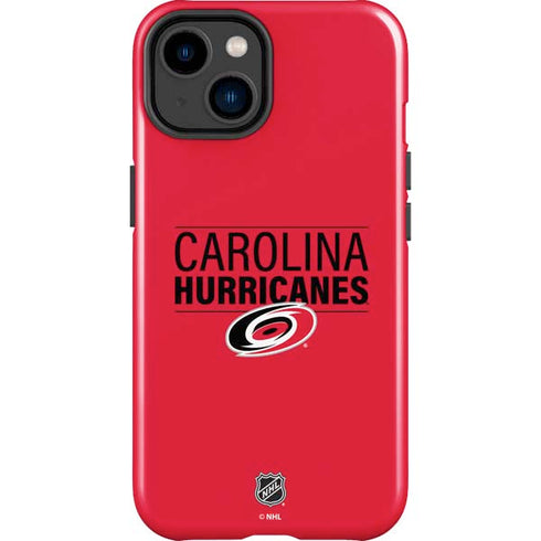 NHL Carolina Hurricanes Lineup iPhone 15 Plus Impact Case
