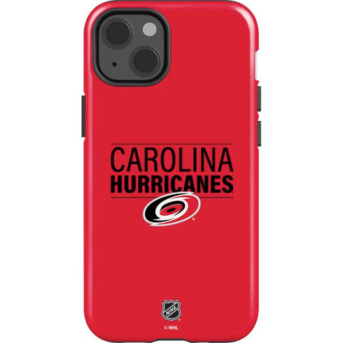 NHL Carolina Hurricanes Lineup iPhone 15 Impact Case