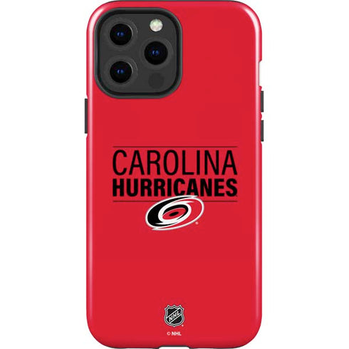 NHL Carolina Hurricanes Lineup iPhone 15 Pro Max Impact Case