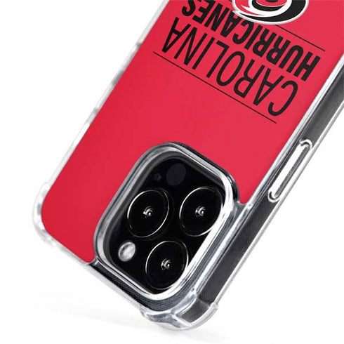 NHL Carolina Hurricanes Lineup iPhone 15 Pro Max MagSafe Case