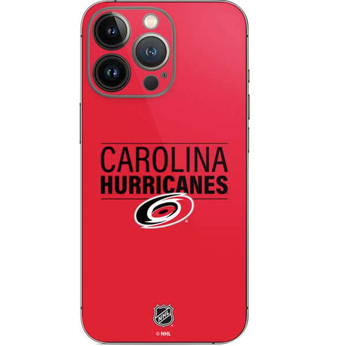 NHL Carolina Hurricanes Lineup iPhone 14 Pro Skin