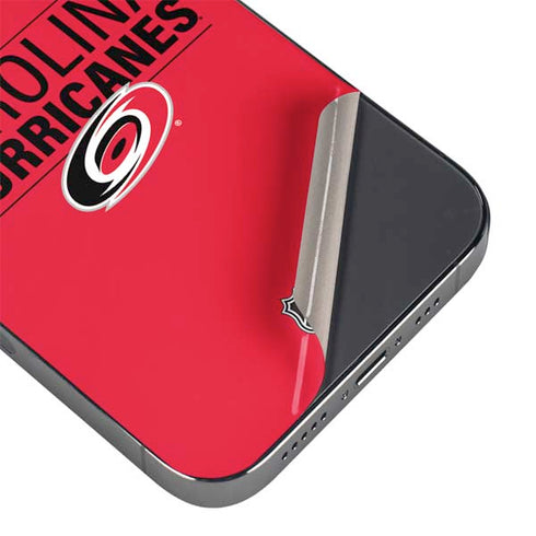 NHL Carolina Hurricanes Lineup iPhone 14 Pro Skin