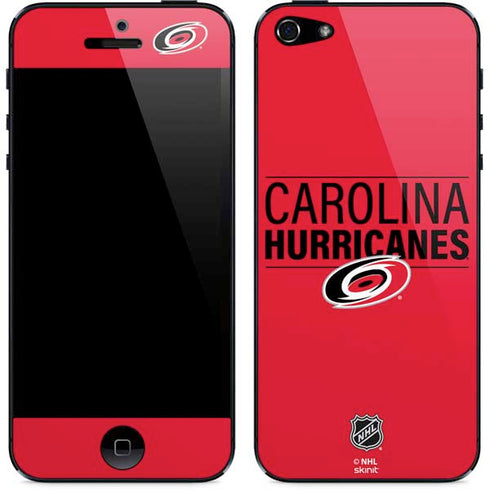 NHL Carolina Hurricanes Lineup iPhone 5/5s/5SE Skin