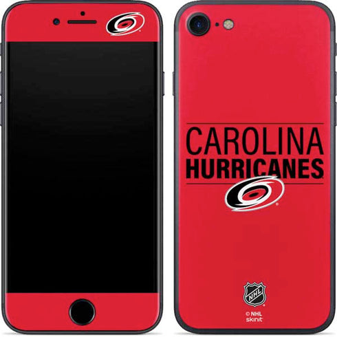 NHL Carolina Hurricanes Lineup iPhone 8 Skin
