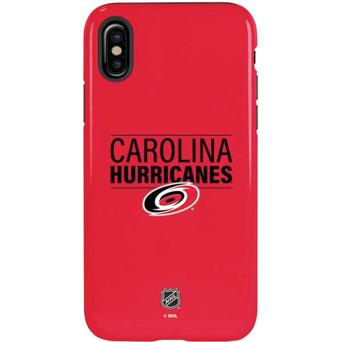 NHL Carolina Hurricanes Lineup iPhone X Pro Case
