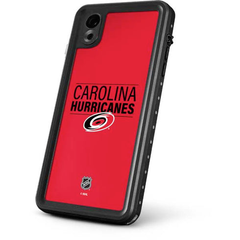 NHL Carolina Hurricanes Lineup iPhone XR Waterproof Case