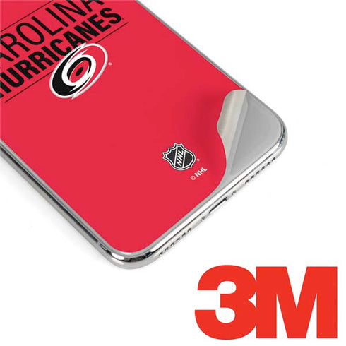 NHL Carolina Hurricanes Lineup iPhone XS Max Skin