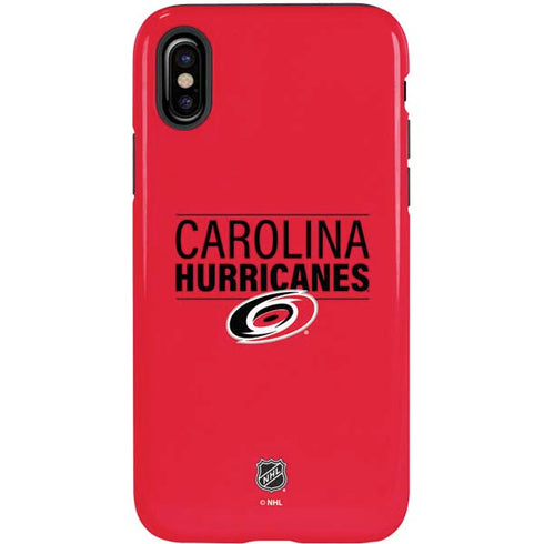 NHL Carolina Hurricanes Lineup iPhone XS Pro Case