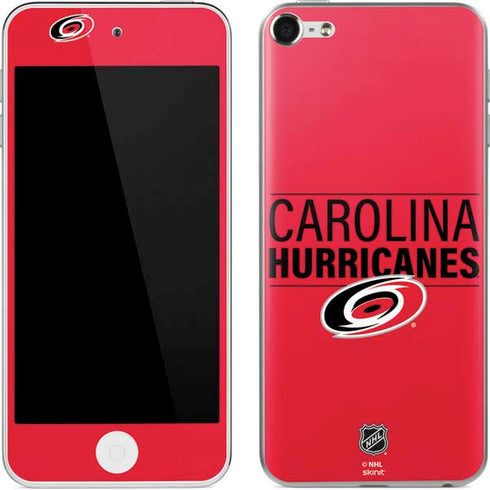 NHL Carolina Hurricanes Lineup Apple iPod Skin