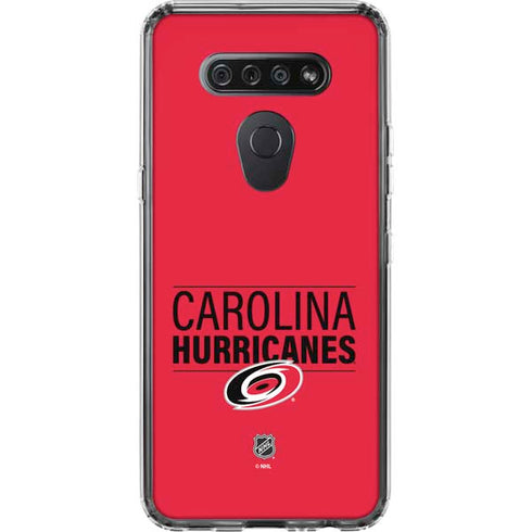 NHL Carolina Hurricanes Lineup LG K51/Q51 Clear Case