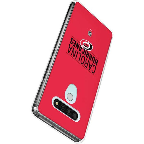 NHL Carolina Hurricanes Lineup LG Stylo 6 Clear Case
