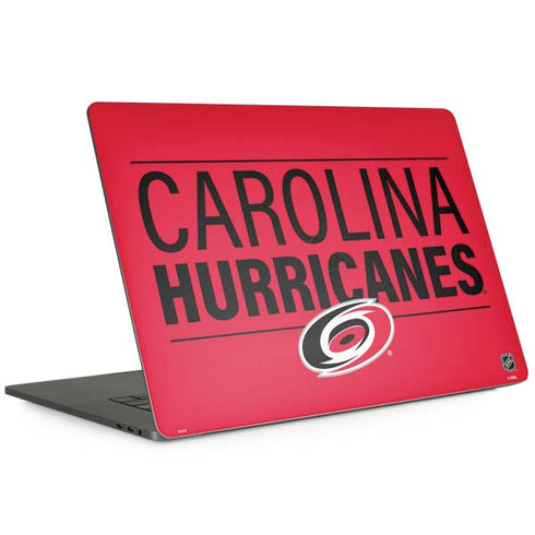 NHL Carolina Hurricanes Lineup Apple MacBook Pro 15-inch Skin