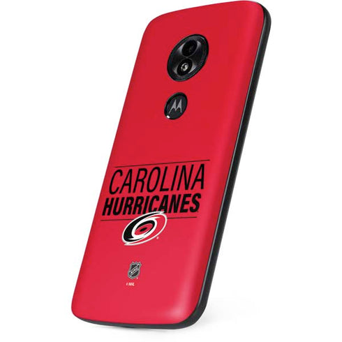 NHL Carolina Hurricanes Lineup Moto E5 Play Skin
