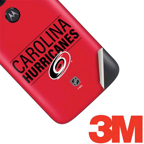 NHL Carolina Hurricanes Lineup Moto E5 Play Skin