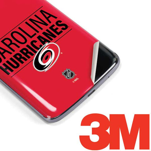 NHL Carolina Hurricanes Lineup Moto E5 Plus Skin