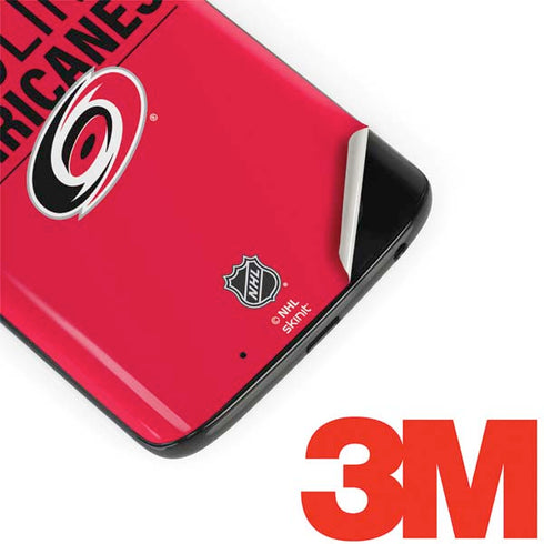 NHL Carolina Hurricanes Lineup Moto G6 Skin