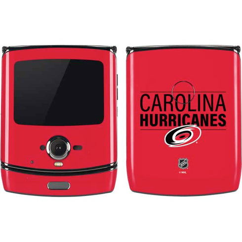 NHL Carolina Hurricanes Lineup Motorola RAZR Skin