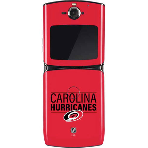 NHL Carolina Hurricanes Lineup Motorola RAZR Skin