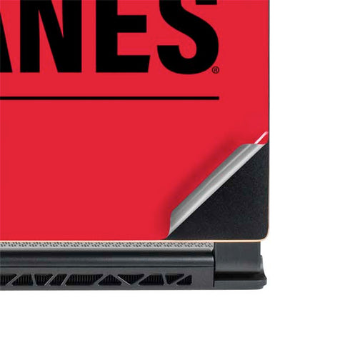 NHL Carolina Hurricanes Lineup MSI GS65 Stealth Laptop Skin