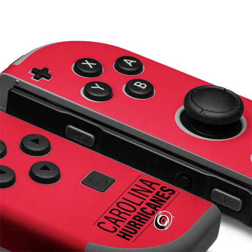 NHL Carolina Hurricanes Lineup Nintendo Joy-Con (L/R) Controller Skin