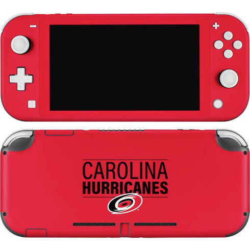 NHL Carolina Hurricanes Lineup Nintendo Switch Lite Skin