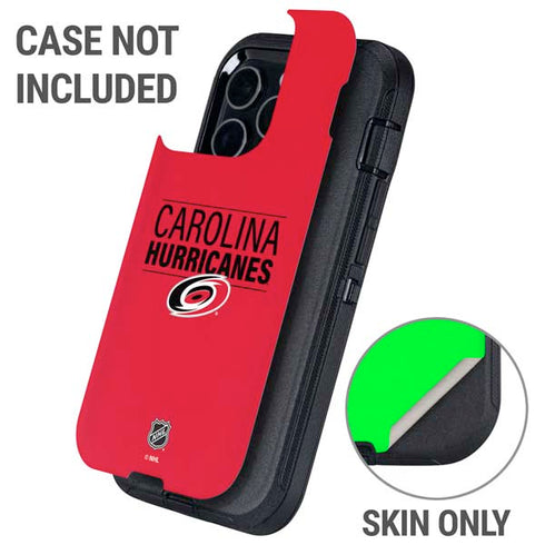 NHL Carolina Hurricanes Lineup Otterbox Defender iPhone Skin