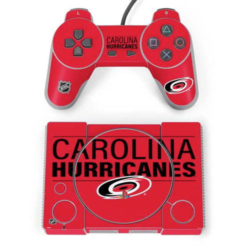 NHL Carolina Hurricanes Lineup PlayStation Classic Bundle Skin