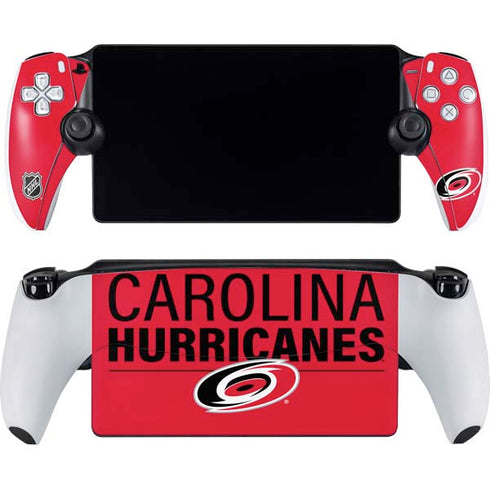 NHL Carolina Hurricanes Lineup PlayStation Portal Remote Player Skin