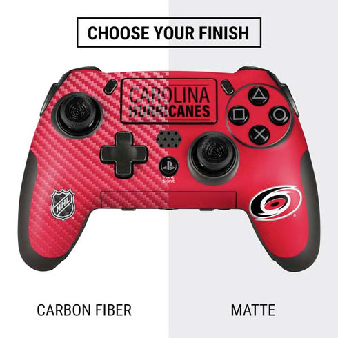 NHL Carolina Hurricanes Lineup PlayStation Scuf Vantage 2 Controller Skin